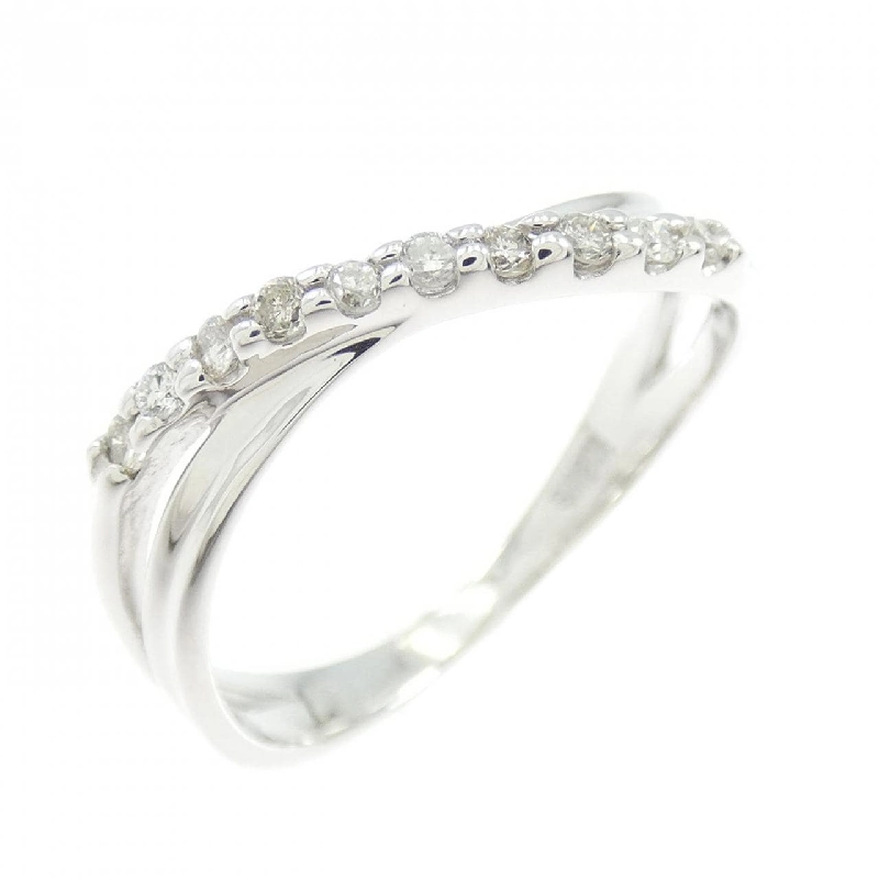 Nhẫn kim cương K18WG 0.10CT - Hàng hiệu Chính hãng 852637