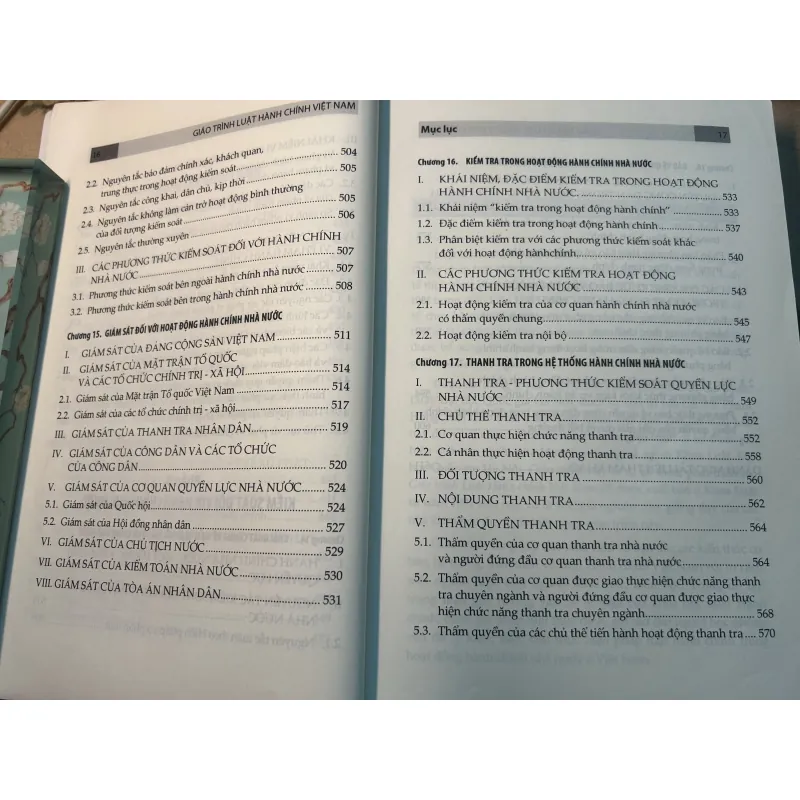 Giáo trình luật hành chính, còn gần như mới nguyên, chưa có vết tích gì. 756991