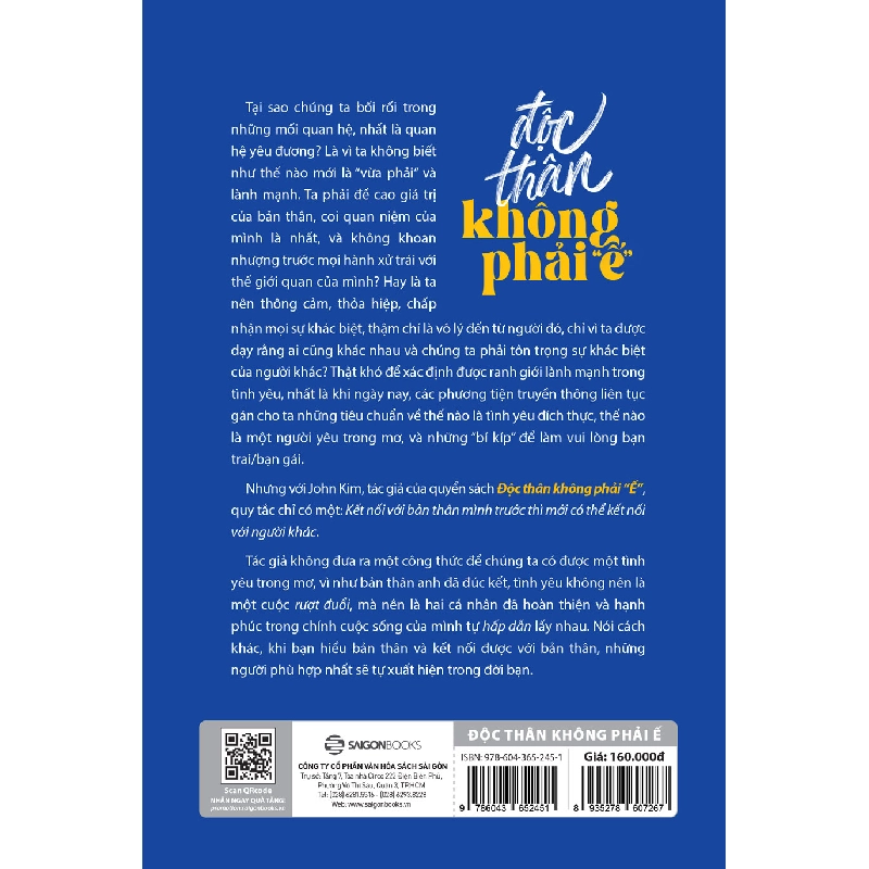 Độc Thân Không Phải "Ế" - John Kim 289429