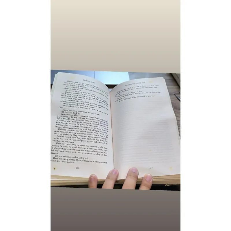 World without end (Ken Follet) Sách nặng gần 900g, chất giấy nặng 791508