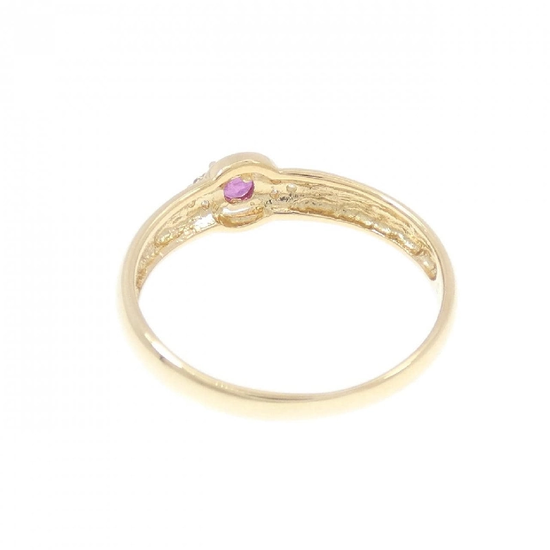 Nhẫn Ruby K18YG 0.14CT - Hàng hiệu Chính hãng 851153