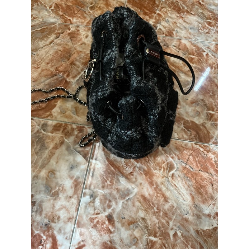 Balo nữ Chanel Size M 10*20*15 đen  193581