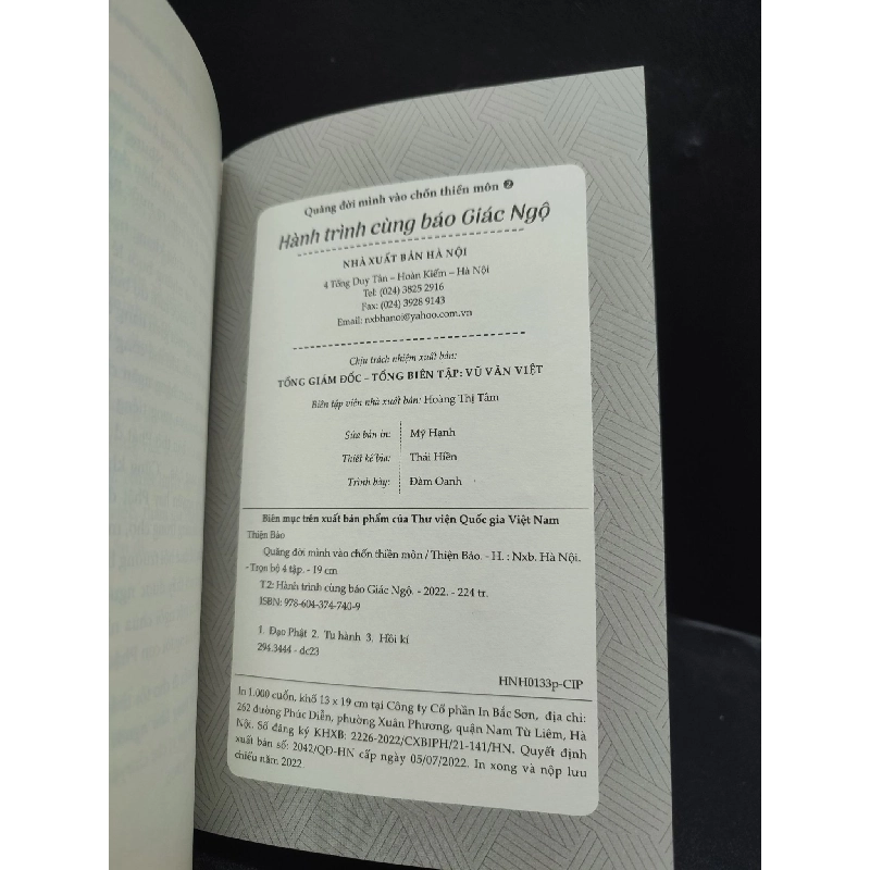 Hành trình cùng báo Giác Ngộ năm 2022 mới 90% bẩn nhẹ HCM2902 tôn giáo 913426