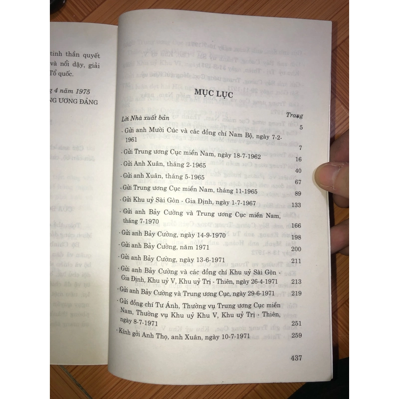 Thư vào Nam - Lê Duẩn  494545