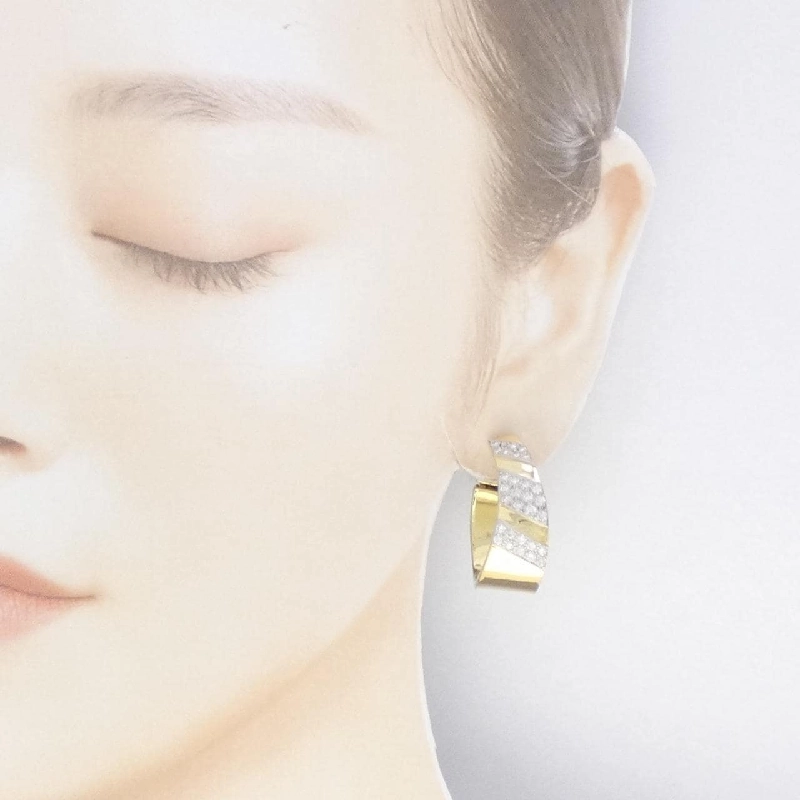 18YGYG/18KWG Bông tai kim cương - Hàng hiệu Chính hãng 868262