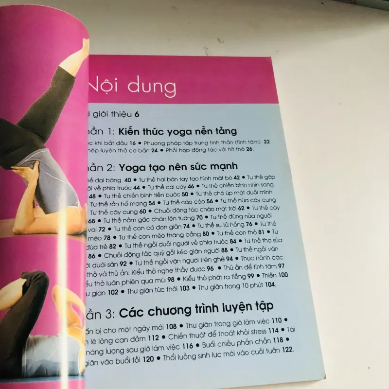 YOGA GIẢM STRESS ( SÁCH IN MÀU) 219417