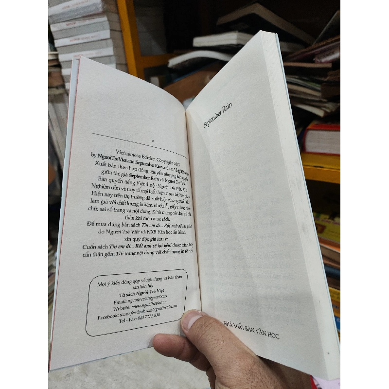 Tin Em Đi... Rồi Anh Sẽ Lại Yêu - September Rain 1022120