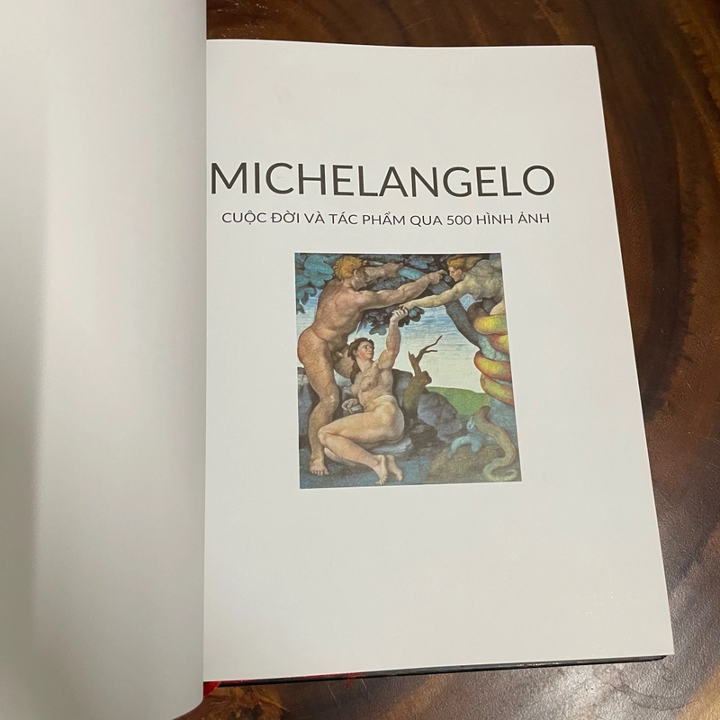 II Tựa sách: MICHELANGELO _ Cuộc Đời Và Tác Phẩm Qua 500 Hình Ảnh - ROSALIND ORMISTON  446768