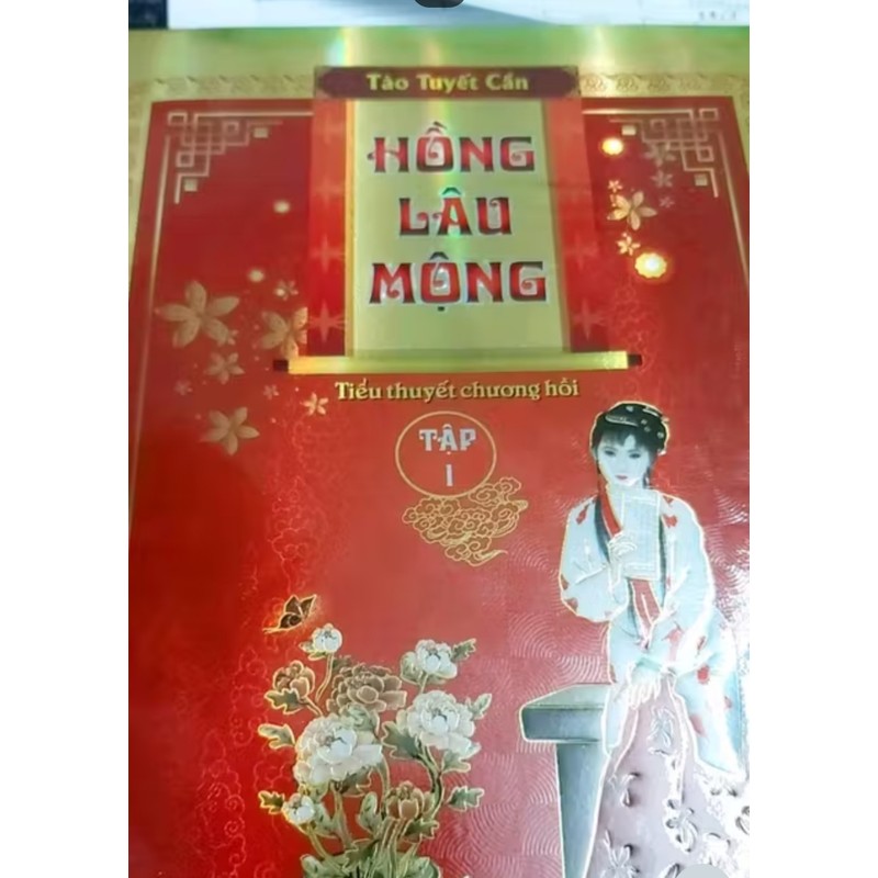 Hồng Lâu Mộng - bộ 4 quyển bìa cứng 186459