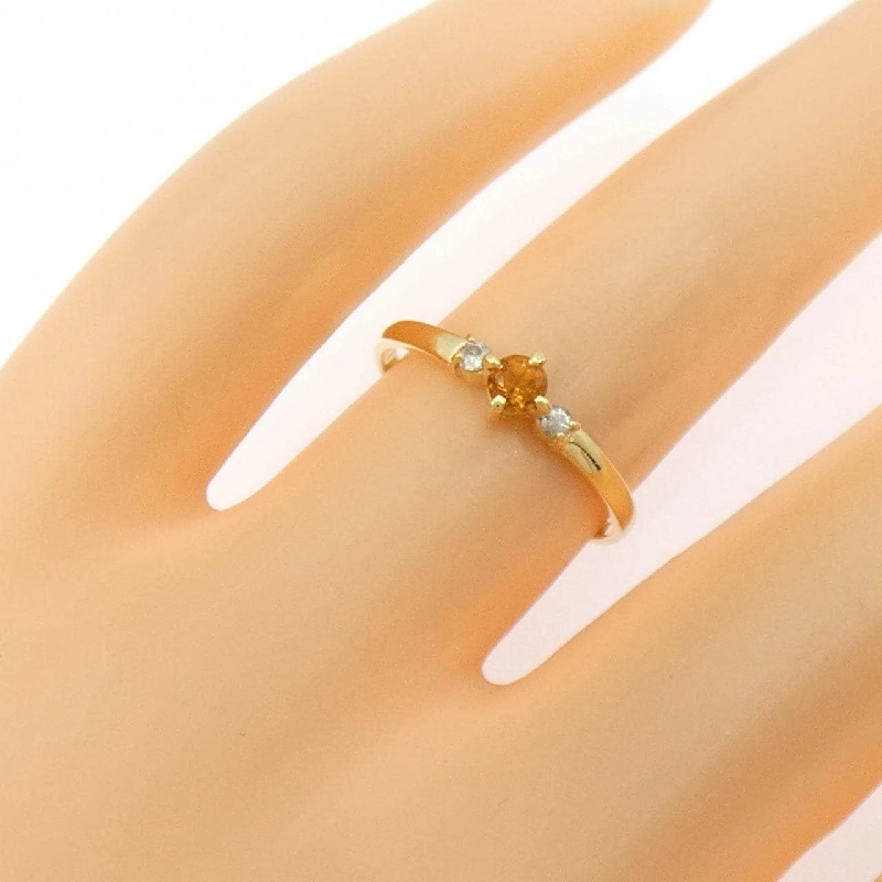 Nhẫn Citrine K18YG - Hàng hiệu Chính hãng 851770