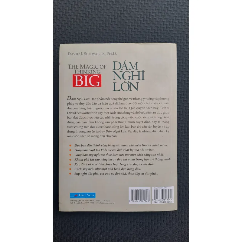 Dám Nghĩ Lớn - David J.Schwartz, PH.D 779768