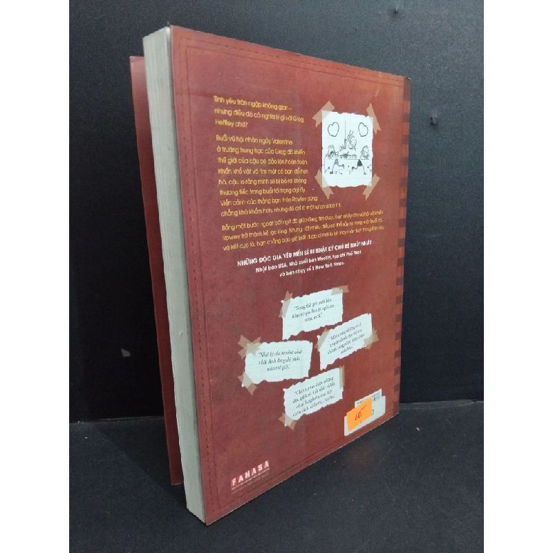 Nhật ký chú bé nhút nhát 7 Kỳ đà cản mũi mới 90% ố nhẹ 2014 HCM2811 Jeff Kinney VĂN HỌC 356047