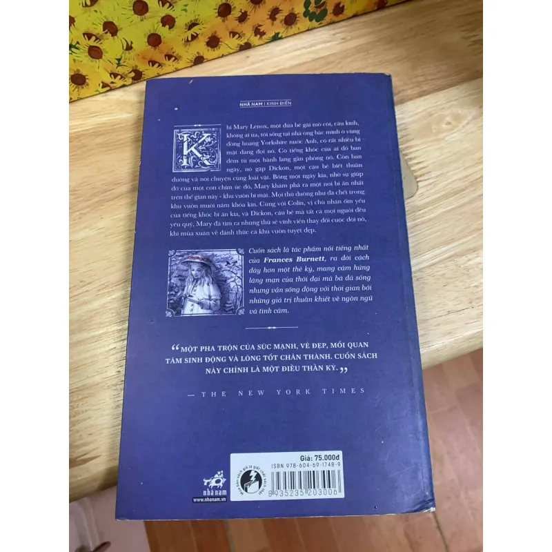 Khu Vườn Bí Mật - Frances Hodgson Burnett - Tặng Kèm 2 Bookmark Theo Sách 927490