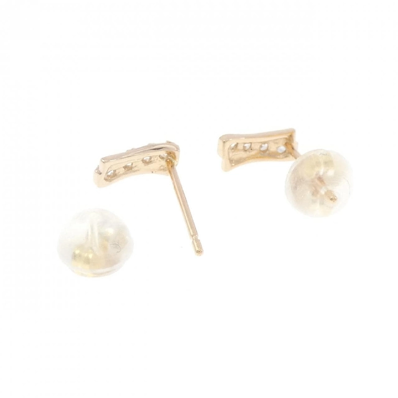 K18PG Bông tai Cubic - Hàng hiệu Chính hãng 867111