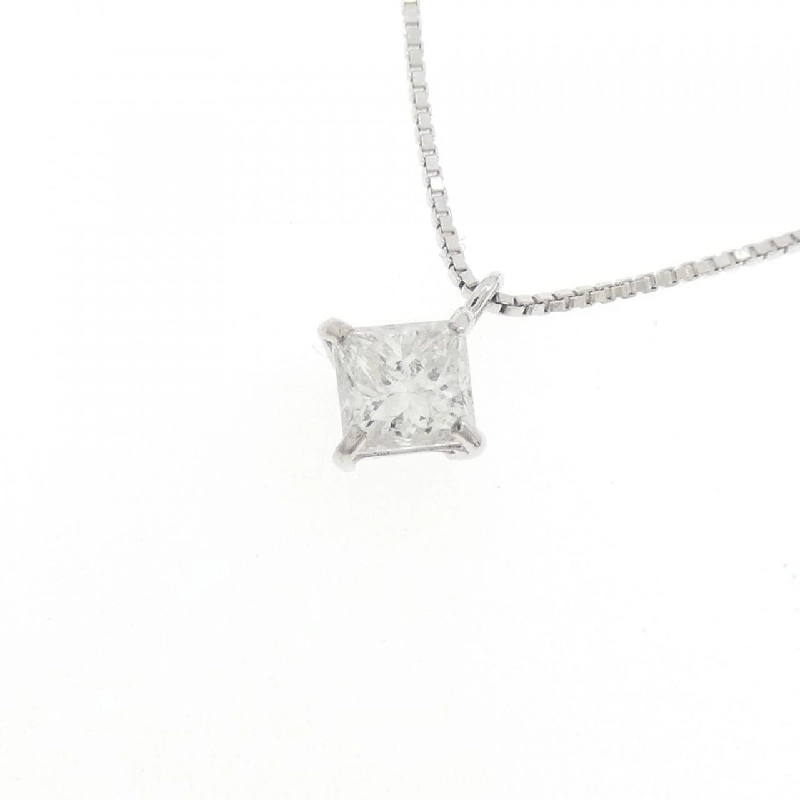 K18WG Solitaire Dây chuyền kim cương 0.310CT - Hàng hiệu Chính hãng 861067