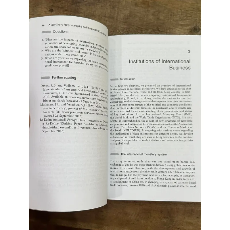 Very Short, Fairly Interesting and Personally Cheap Book About International Business 728436