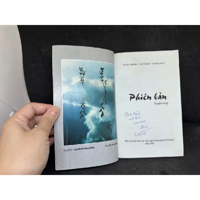 [Phiên Chợ Sách Cũ] Phiên Bản, Truyện Và Ký, Võ Khánh An, 2013 1304 432300