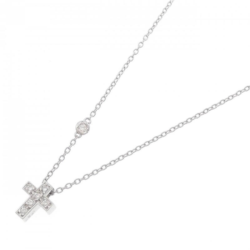 Dây chuyền kim cương chéo Stargewery 0.07CT - Hàng hiệu Authentic 842088