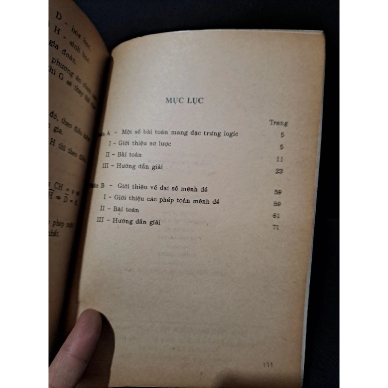 Bước đầu làm quen với logic toán mới 70% ố 1999 Nguyễn Mạnh Trinh HCM2103 GIÁO TRÌNH, CHUYÊN MÔN 918432