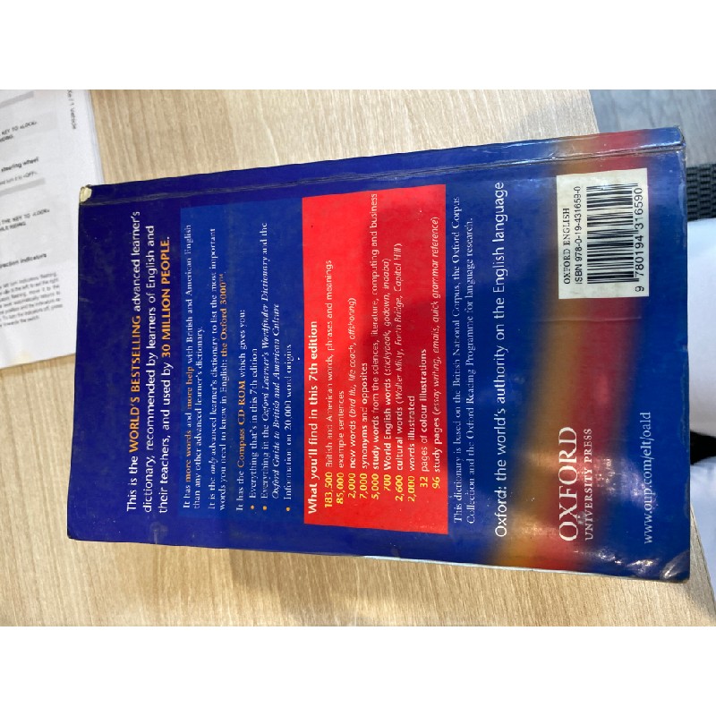 Từ điển Anh-Anh Oxford bản gốc 7660