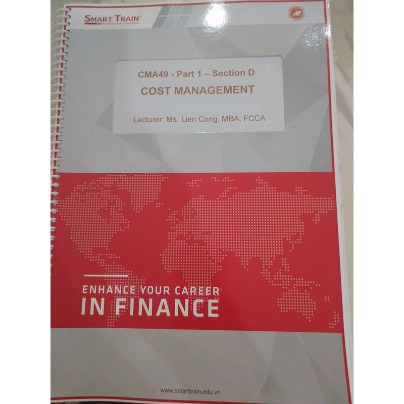 Sách ôn thi chứng chỉ kế toán quản trị Mỹ CMA 142745