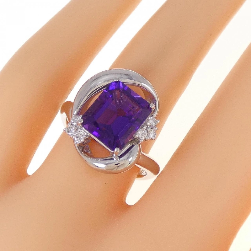 Nhẫn Amethyst 3.05CT - Hàng hiệu Chính hãng 855794