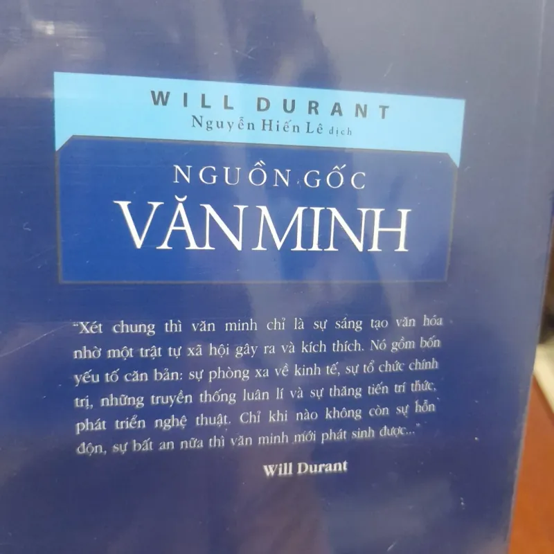 Will Durant - NGUỒN GỐC VĂN MINH 1043598