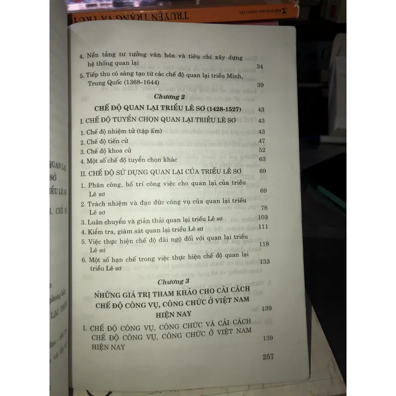 Chế độ quan lại triều Lê Sơ (1428 - 1527) và những giá trị tham khảo cho cải cách chế độ… 703632
