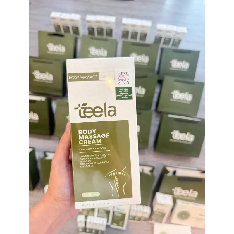 Kem massage Teela cải thiện đau nhức xương khớp  1027617