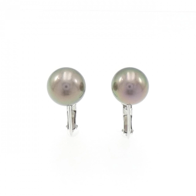 K14WG Bông tai ngọc trai đen 9mm - Hàng hiệu Chính hãng 869739