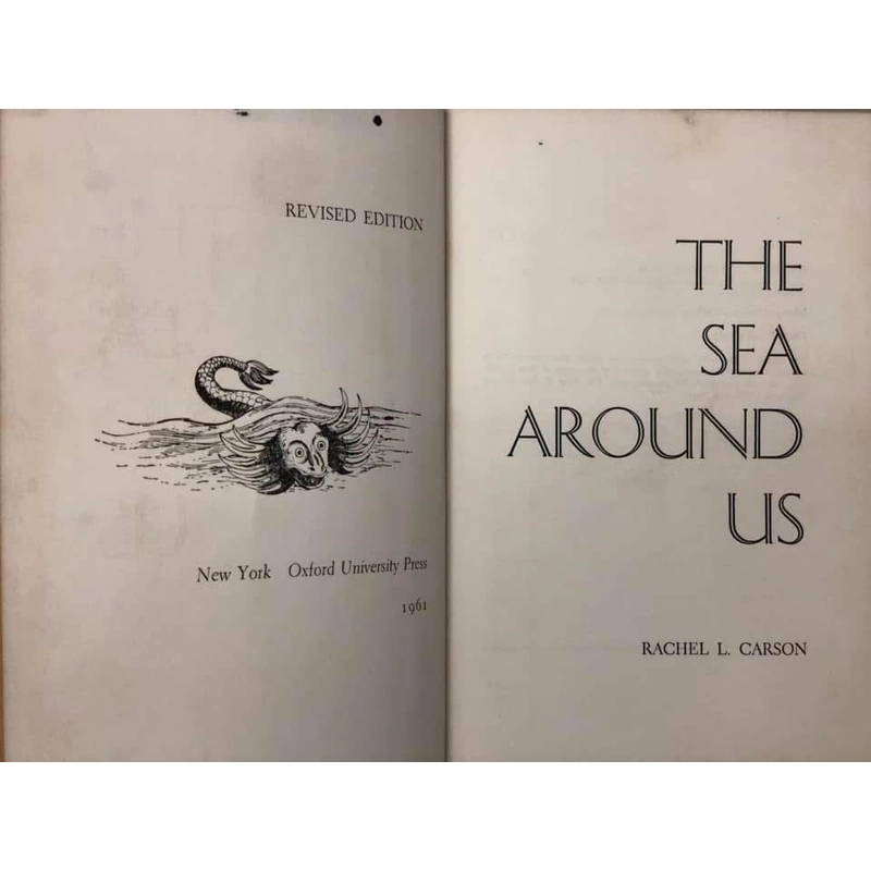 THE SEA AROUND US - Rachel L. Carson - Oxford University Press 1961  452847