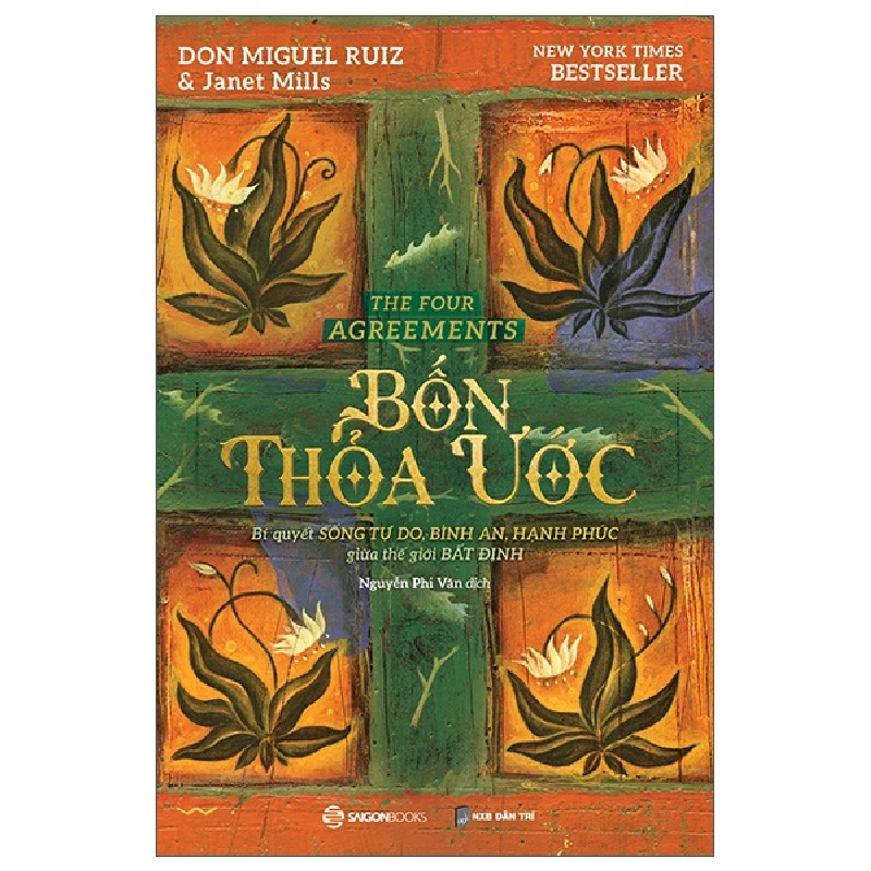 Bốn Thỏa Ước - Don Miguel Ruiz (Mới 100%) Sách tư duy, kỹ năng sống, SaigonBooks - SÁCH ĐẠI HỌC 490475