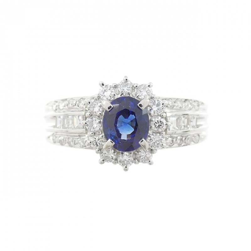 Nhẫn Sapphire PT900 0.74CT - Hàng hiệu Chính hãng 852402
