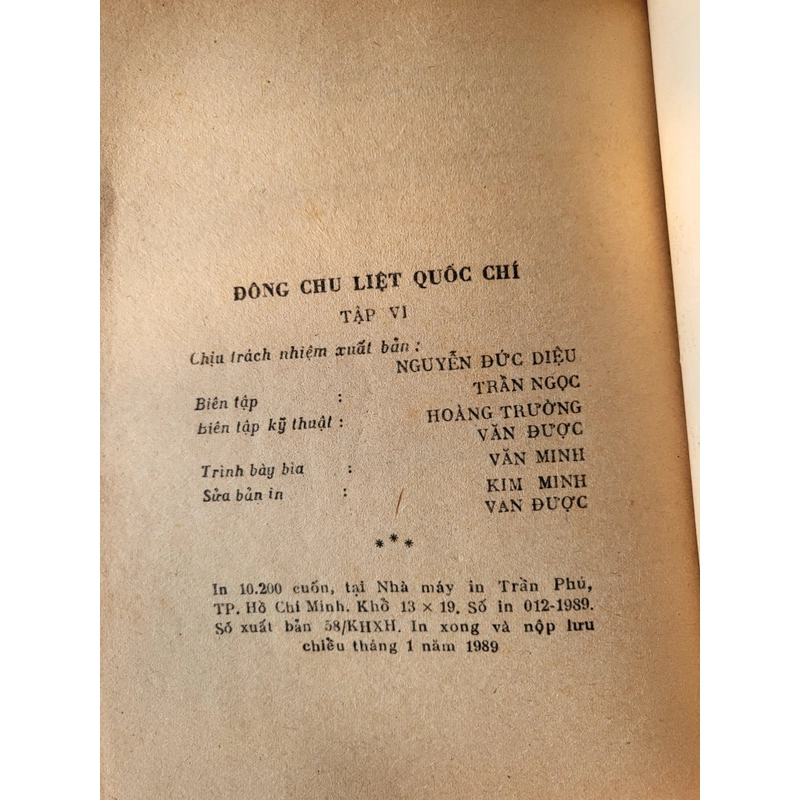 Đông Chu Liệt Quốc _ Nguyễn Đỗ Mục dịch ,Cao Xuân Huy hiệu đính (8 tập; 1989) 369798