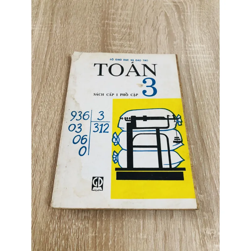 TOÁN 3 - sách cấp 1 phổ cập  1019074