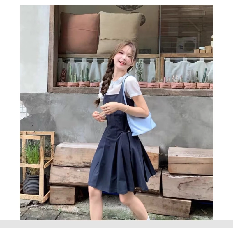 Váy yếm màu xanh 502708