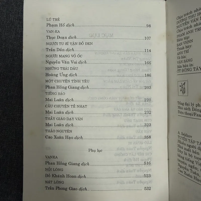 Tuyển tập tác phẩm - Anton Chekhov (Đông Tây) 754584