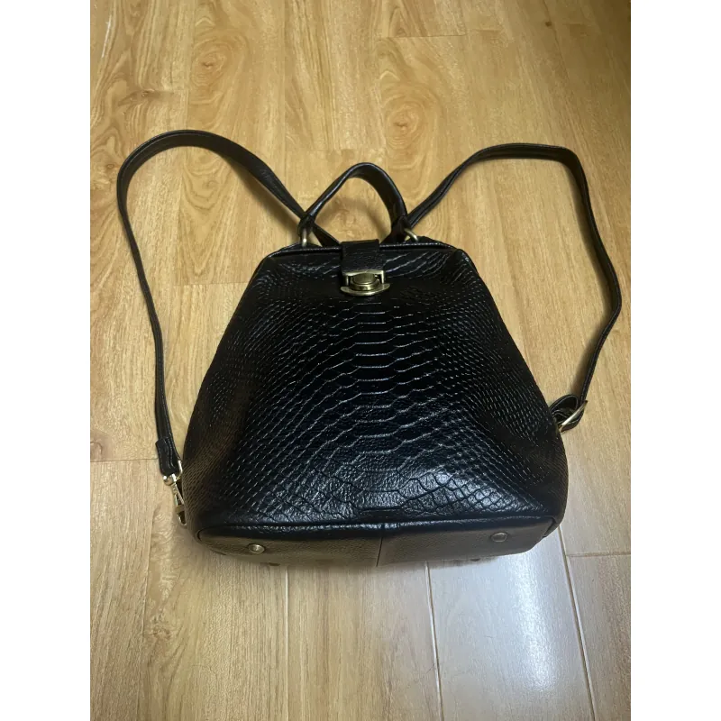 Balo nữ mini 20x25x12 da thật 2hand 996736