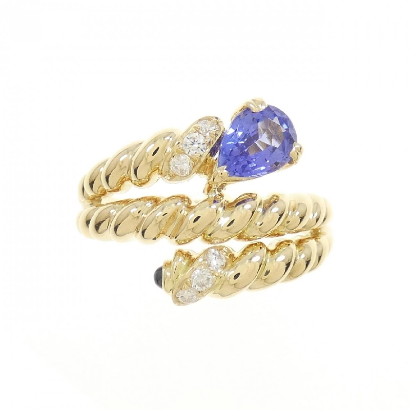 Nhẫn Tanzanite K18YG 670241