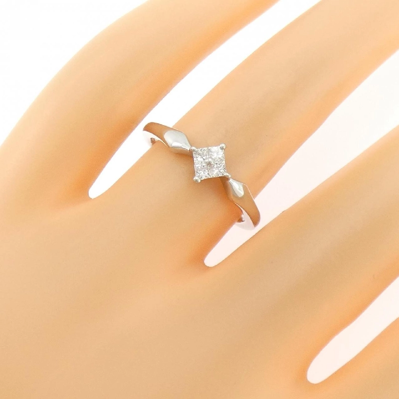 Nhẫn kim cương PT950 0.18CT - Hàng hiệu Authentic 850584