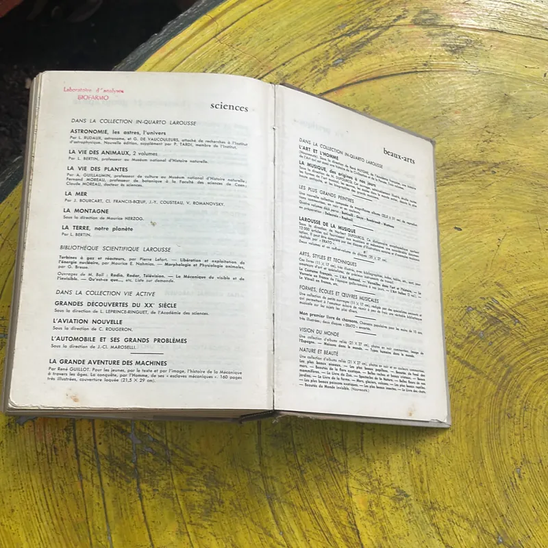 PETIT LAROUSSE- bìa cứng xuất bản năm 1961 596097