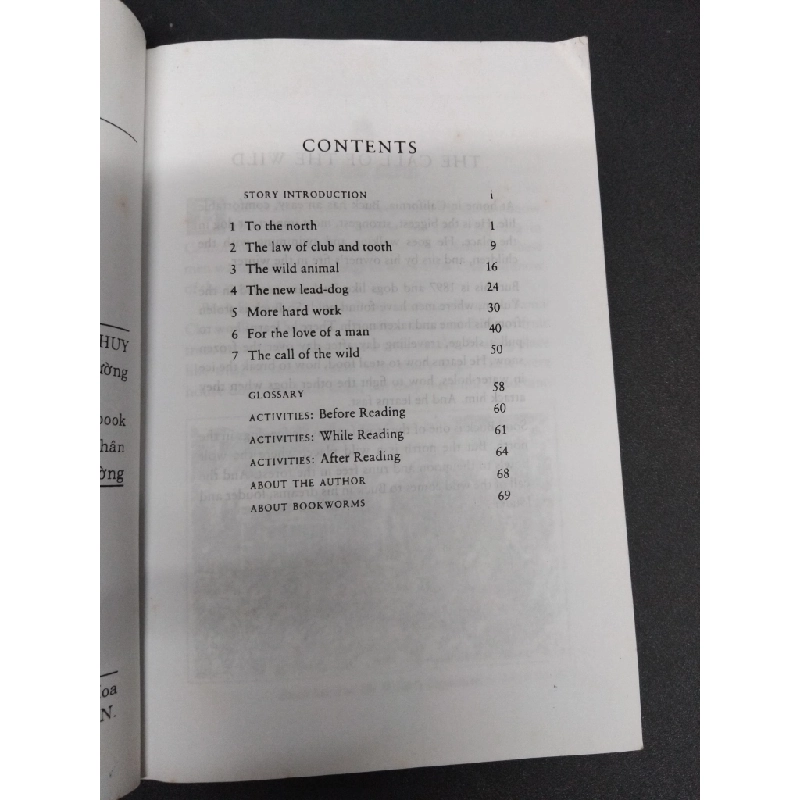 The call of the wild mới 70% bẩn bìa, ố nhẹ, tróc bìa 2009 HCM2110 Jack London NGOẠI VĂN 307779