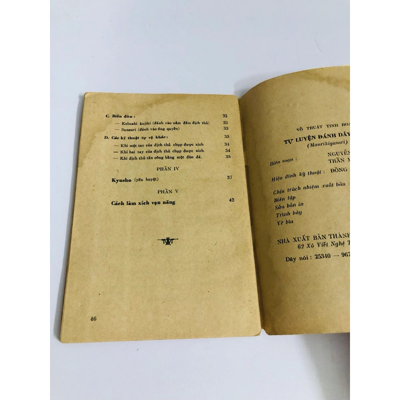 TỰ LUYỆN ĐÁNH DÂY XÍCH  - 46 trang, nxb: 1989 541569