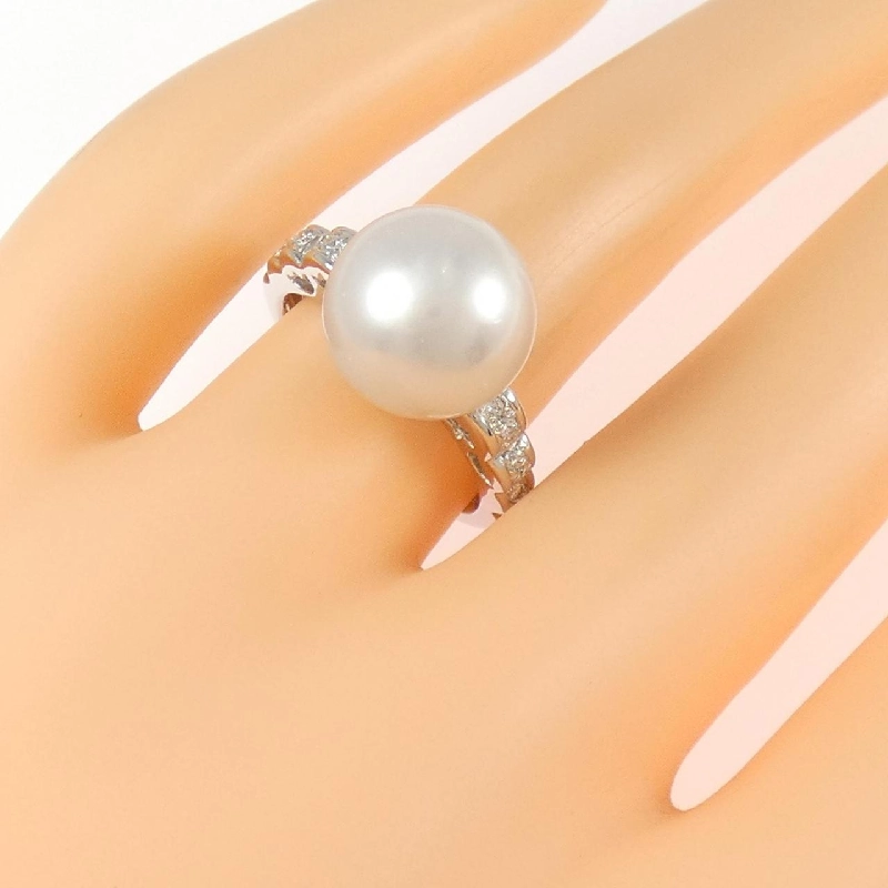 Nhẫn ngọc trai trắng PT900 11.4mm - Hàng hiệu Authentic 854614