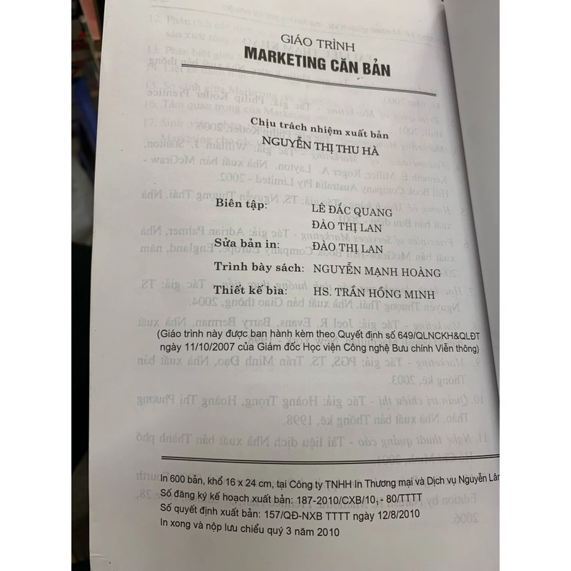 Giáo trình marketing căn bản.  537382