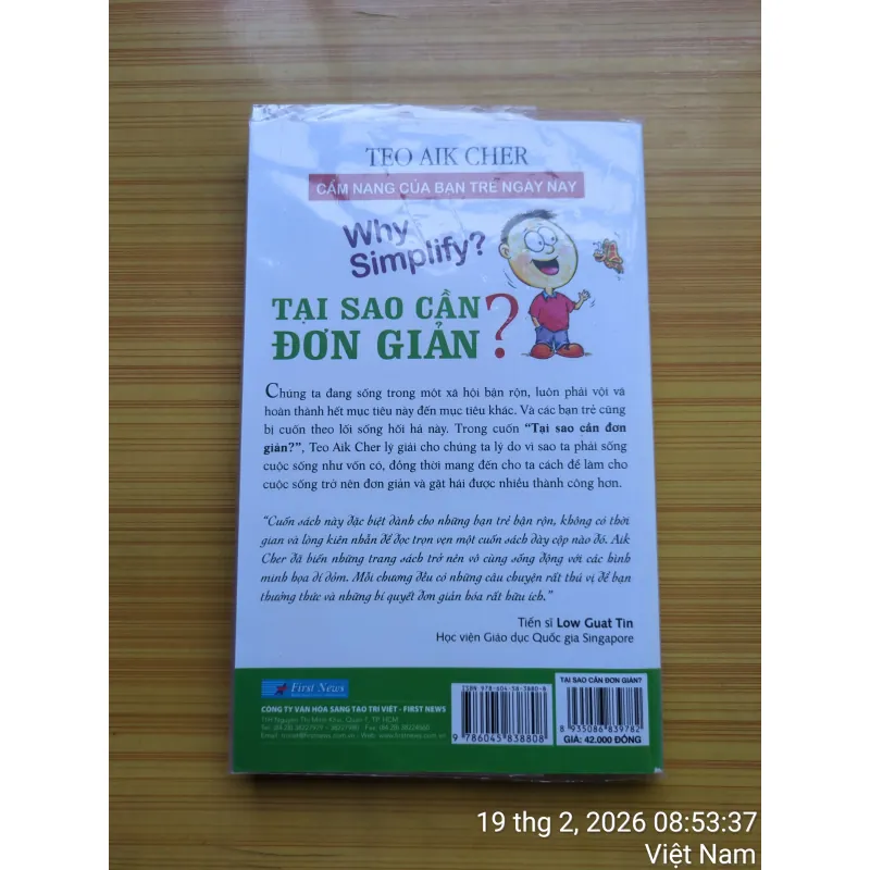 Tại Sao Cần Đơn Giản? - Teo Aik Cher 907851