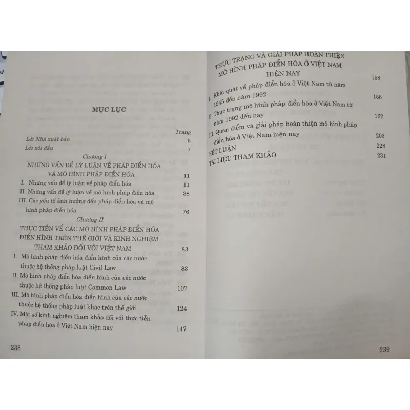 LÝ LUẬN, THỰC TIỄN VỀ CÁC MÔ HÌNH PHÁP ĐIỂN HÓA 695925