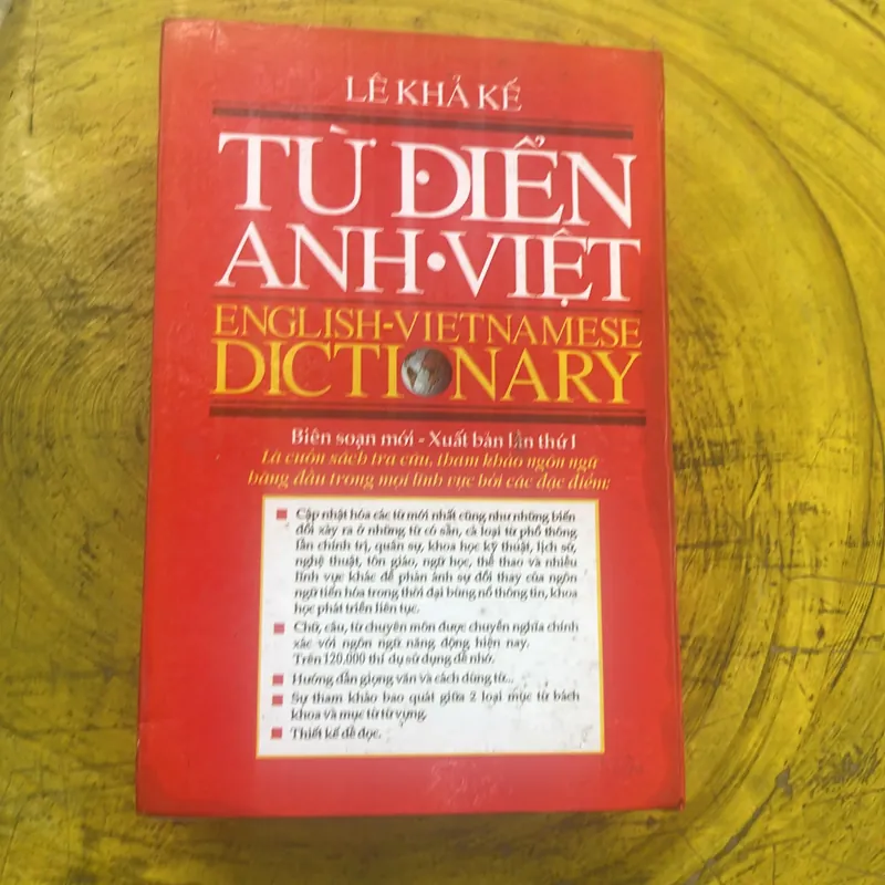 TỪ ĐIỂN ANH - VIỆT -  LÊ KHẢ KẾ - ENGLISH - VIETNAMESE DICTIONARY  699407