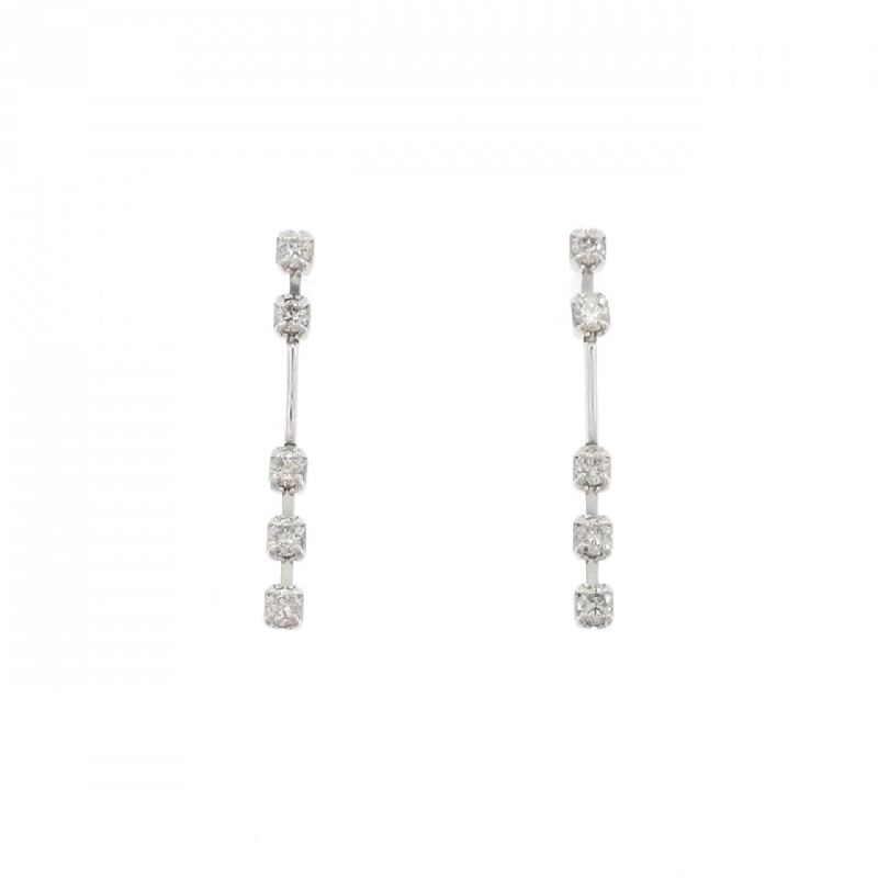 K18WG Bông tai kim cương 0.20CT - Hàng hiệu Chính hãng 867969