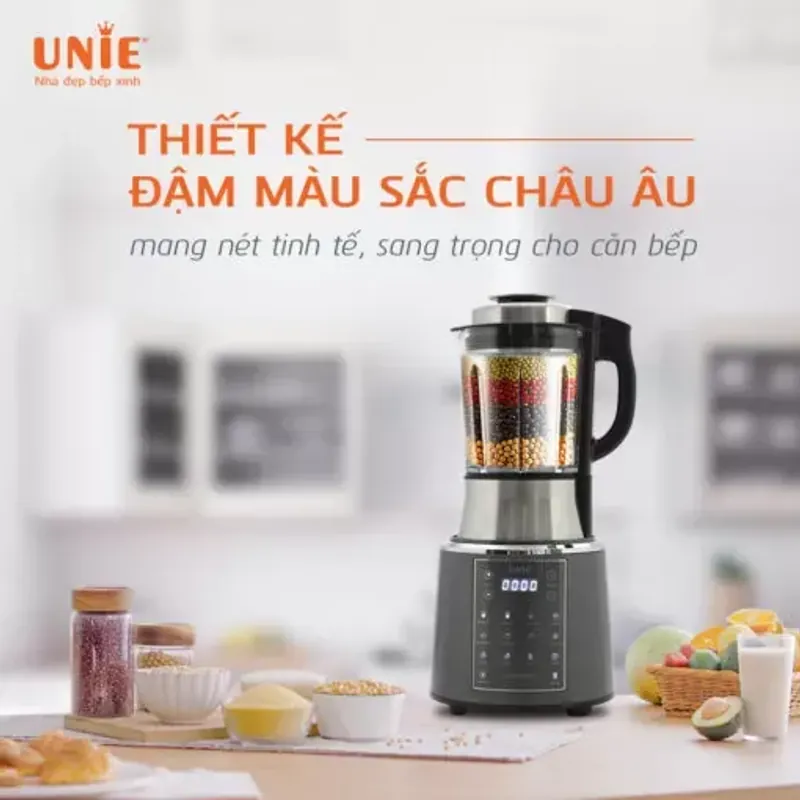 Máy làm sữa hạt UNIE V6S – Chuẩn êm, chuẩn khỏe, chuẩn ngon! 722636